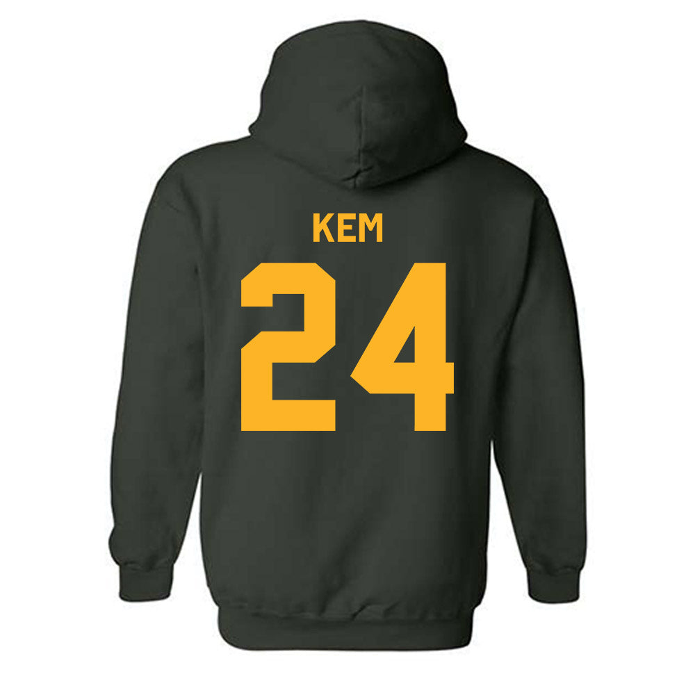 Cal Poly Humboldt - NCAA Women's Basketball : Alyssa Kem - Classic Shersey Hooded Sweatshirt-1