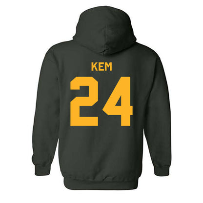 Cal Poly Humboldt - NCAA Women's Basketball : Alyssa Kem - Classic Shersey Hooded Sweatshirt-1