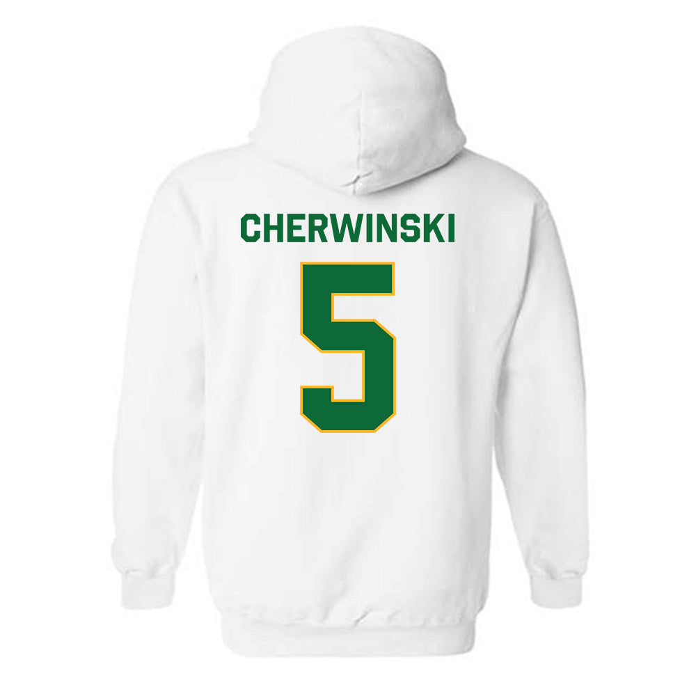 Cal Poly Humboldt - NCAA Women's Basketball : Sienna Cherwinski - Classic Shersey Hooded Sweatshirt-1