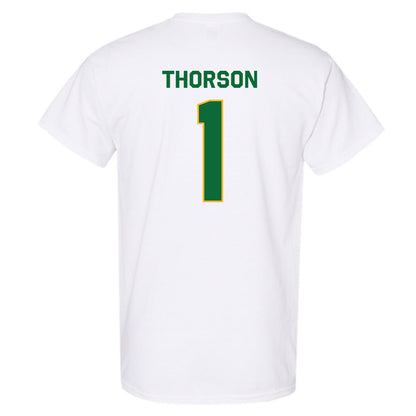 Cal Poly Humboldt - NCAA Men's Basketball : Raydon Thorson - Classic Shersey T-Shirt-1