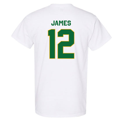 Cal Poly Humboldt - NCAA Men's Basketball : Sebastian James - Classic Shersey T-Shirt-1