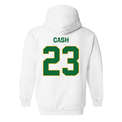 Cal Poly Humboldt - NCAA Men's Basketball : Dennis Cash - Classic Shersey Hooded Sweatshirt-1