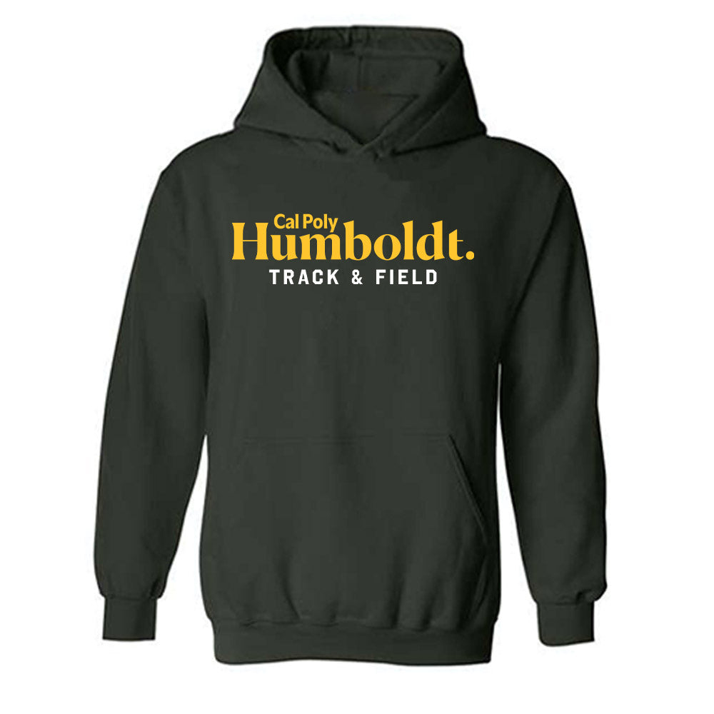 Cal Poly Humboldt - NCAA Men's Track & Field : Aidan Shelton - Classic Shersey Hooded Sweatshirt-0
