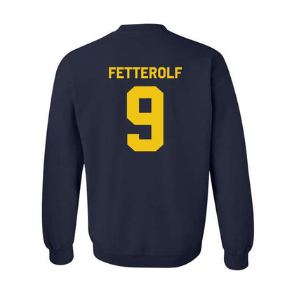 Michigan - NCAA Women's Lacrosse : Jane Fetterolf - Classic Shersey Crewneck Sweatshirt-1