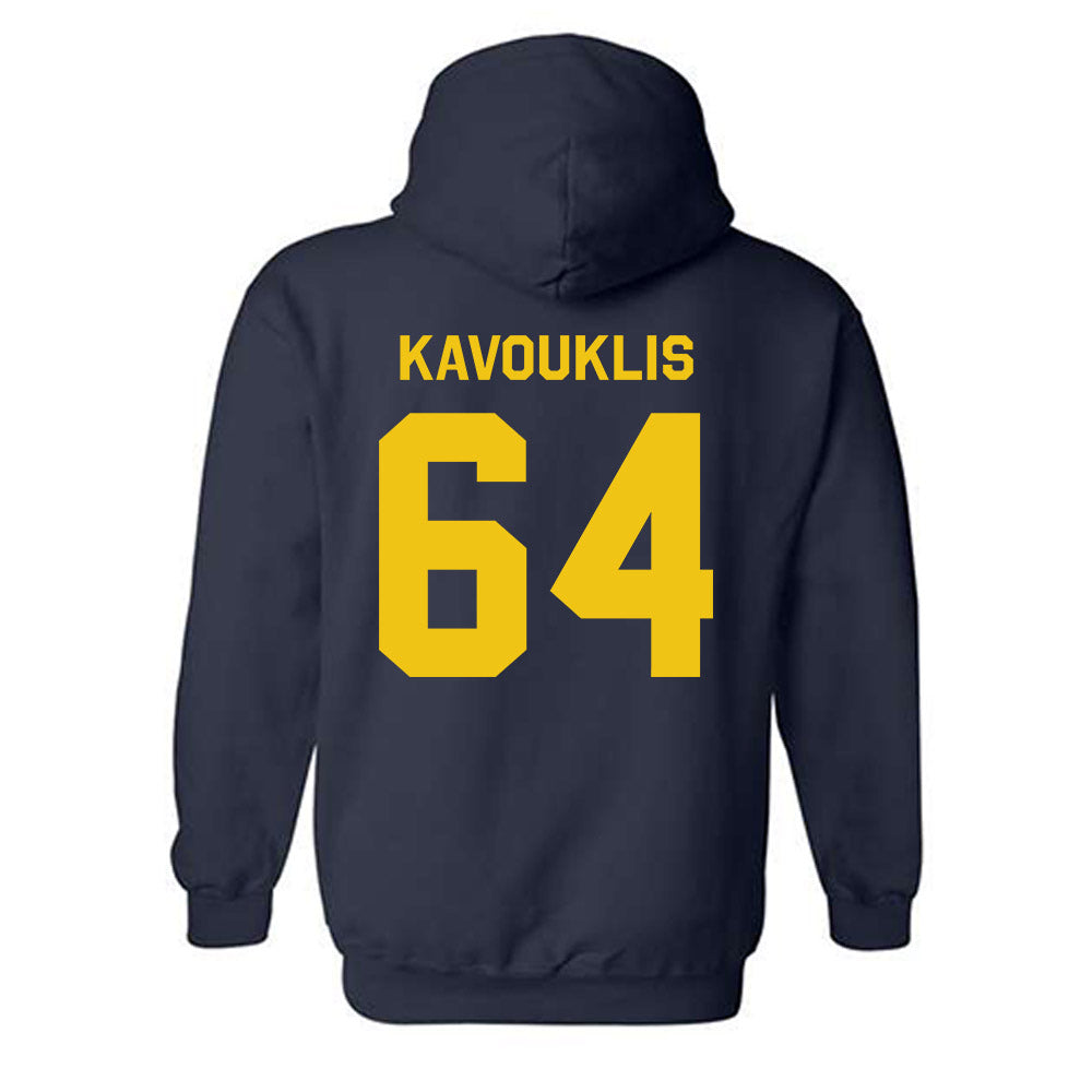Michigan - NCAA Football : James Kavouklis - Classic Shersey Hooded Sweatshirt-1