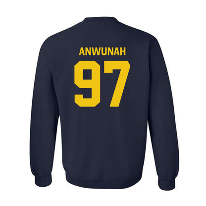 Michigan - NCAA Football : Chibi Anwunah - Classic Shersey Crewneck Sweatshirt-1