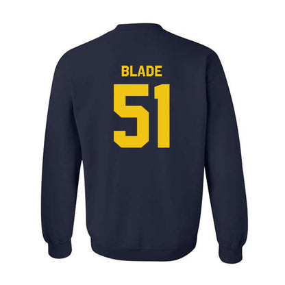 Michigan - NCAA Football : McHale Blade - Classic Shersey Crewneck Sweatshirt-3
