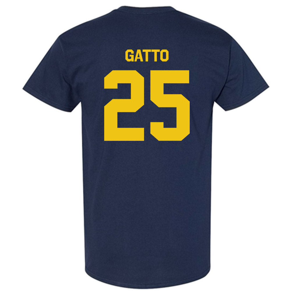 Michigan - NCAA Men's Lacrosse : Alex Gatto - Classic Shersey T-Shirt-3