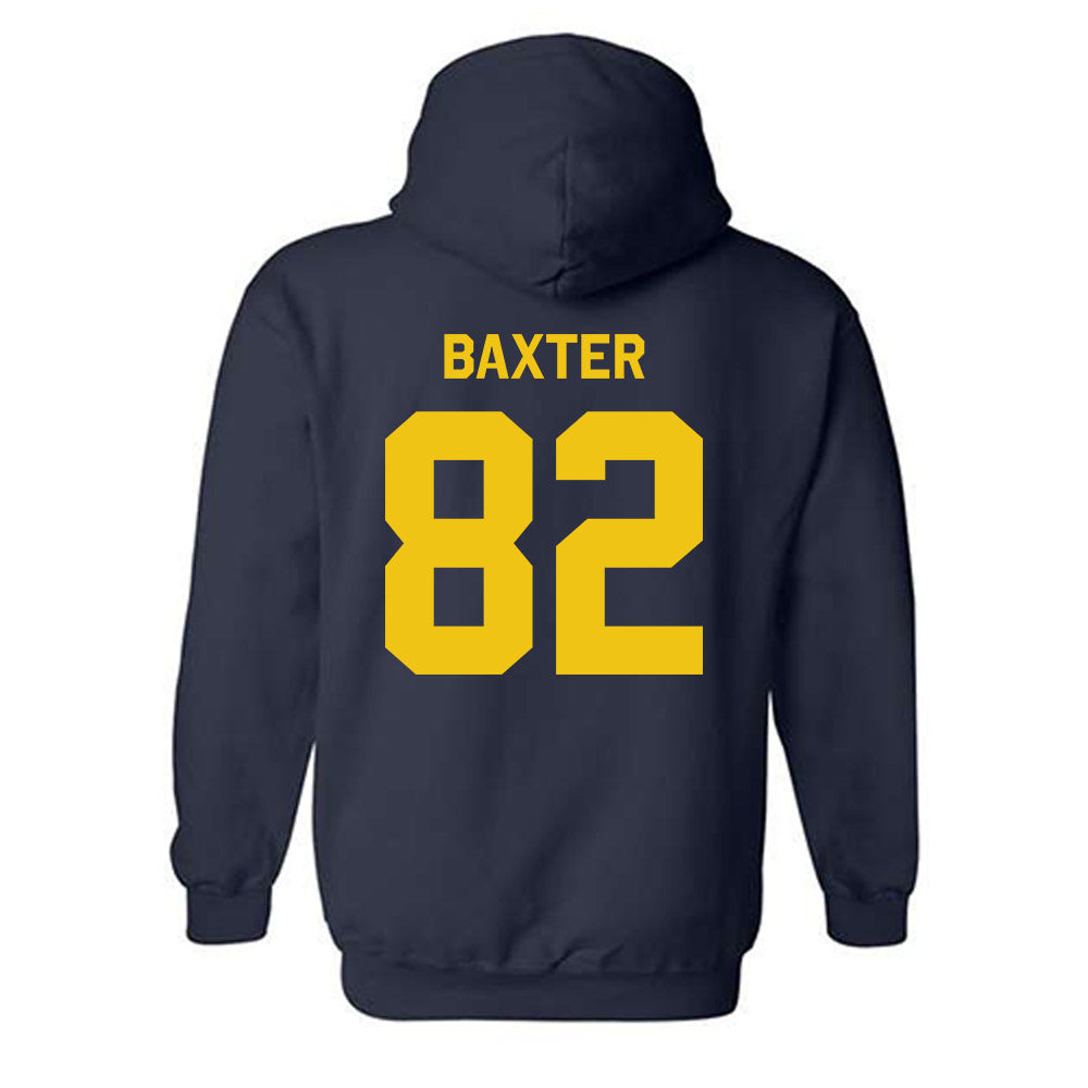 Michigan - NCAA Football : Devon Baxter - Classic Shersey Hooded Sweatshirt-1