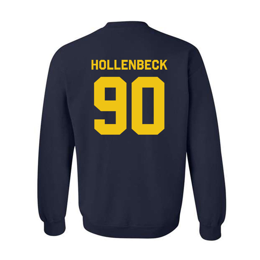 Michigan - NCAA Football : Hudson Hollenbeck - Classic Shersey Crewneck Sweatshirt-1