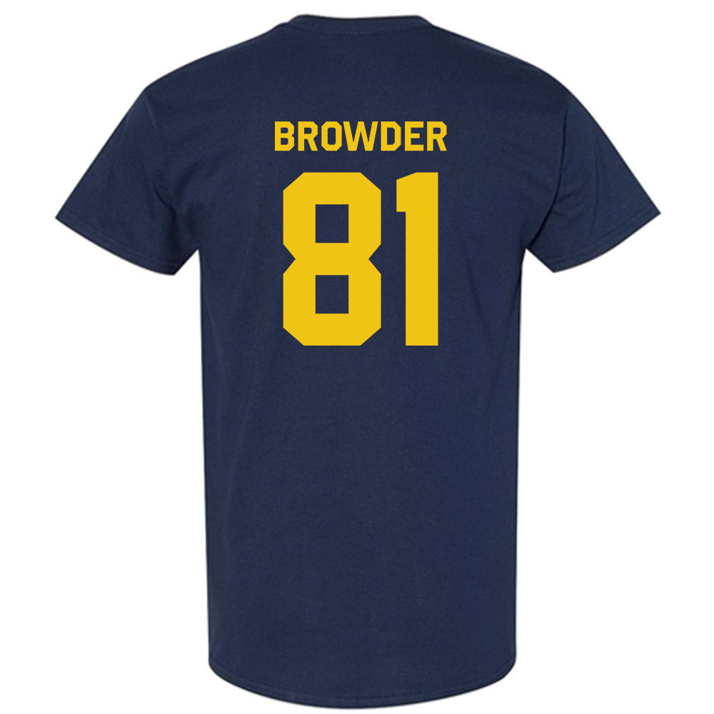 Michigan - NCAA Football : Jamar Browder - Classic Shersey T-Shirt-1
