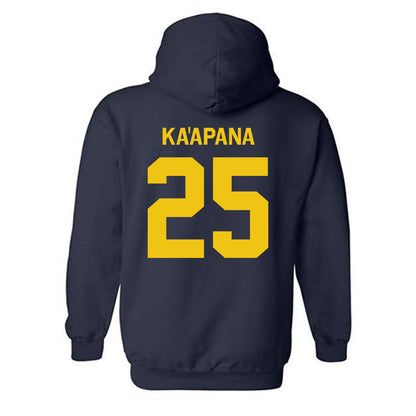 Michigan - NCAA Football : Micah Ka'apana - Classic Shersey Hooded Sweatshirt-1