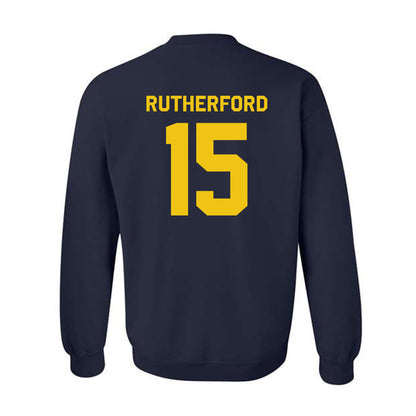 Michigan - NCAA Women's Lacrosse : Maya Rutherford - Classic Shersey Crewneck Sweatshirt-1