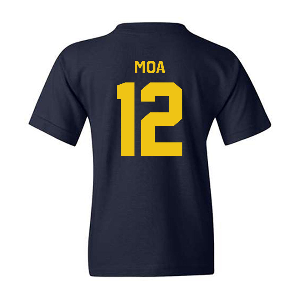 Michigan - NCAA Football : Salesi Moa - Classic Shersey Youth T-Shirt-3