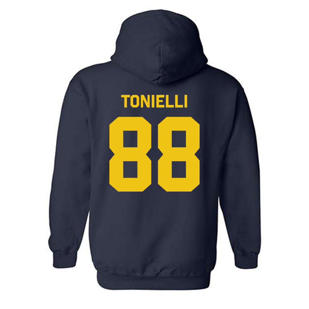 Michigan - NCAA Football : Deakon Tonielli - Classic Shersey Hooded Sweatshirt-1