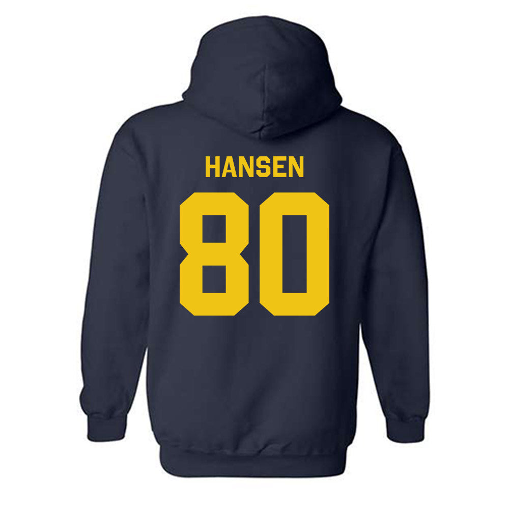 Michigan - NCAA Football : Hogan Hansen - Classic Shersey Hooded Sweatshirt-1