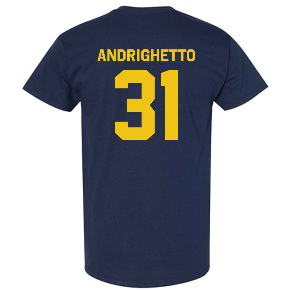 Michigan - NCAA Football : Nico Andrighetto - Classic Shersey T-Shirt-1