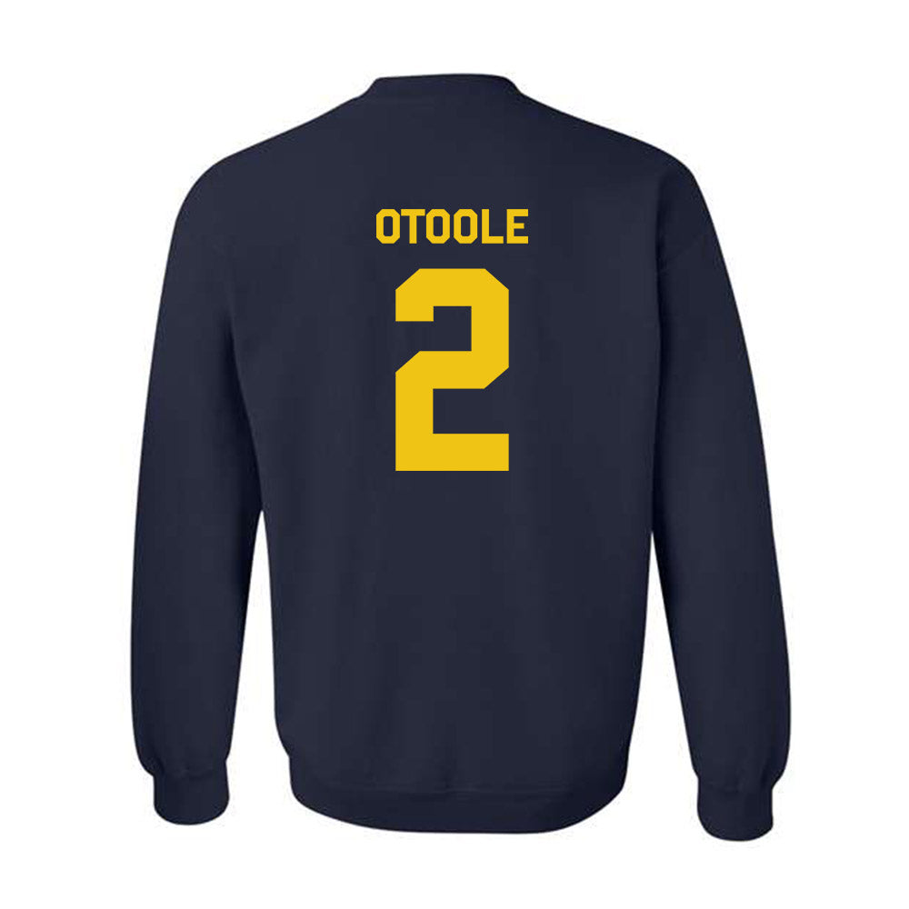 Michigan - NCAA Men's Soccer : Patrick OToole - Classic Shersey Crewneck Sweatshirt-1