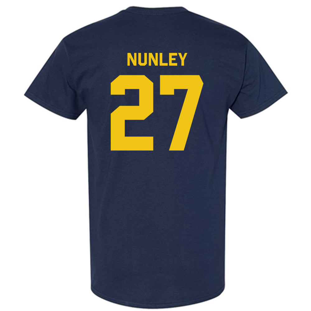 Michigan - NCAA Football : Ernest Nunley - Classic Shersey T-Shirt-3