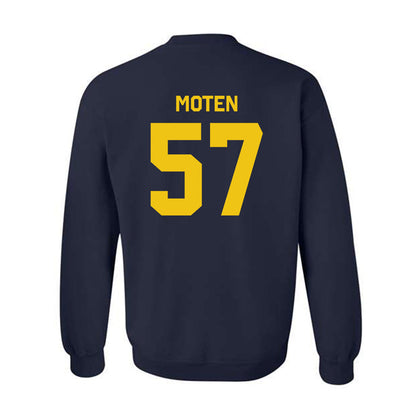 Michigan - NCAA Football : Travis Moten - Classic Shersey Crewneck Sweatshirt-1