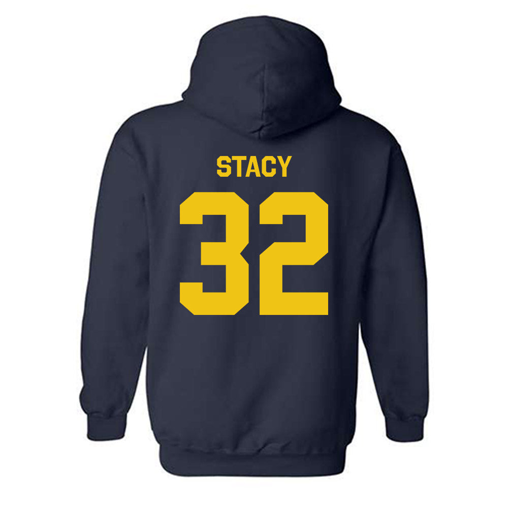 Michigan - NCAA Football : Gary Stacy - Classic Shersey Hooded Sweatshirt-3