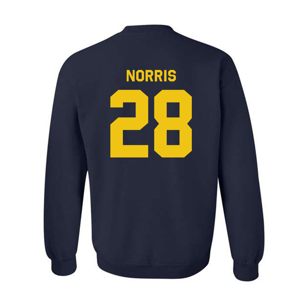 Michigan - NCAA Women's Lacrosse : Calli Norris - Classic Shersey Crewneck Sweatshirt-3