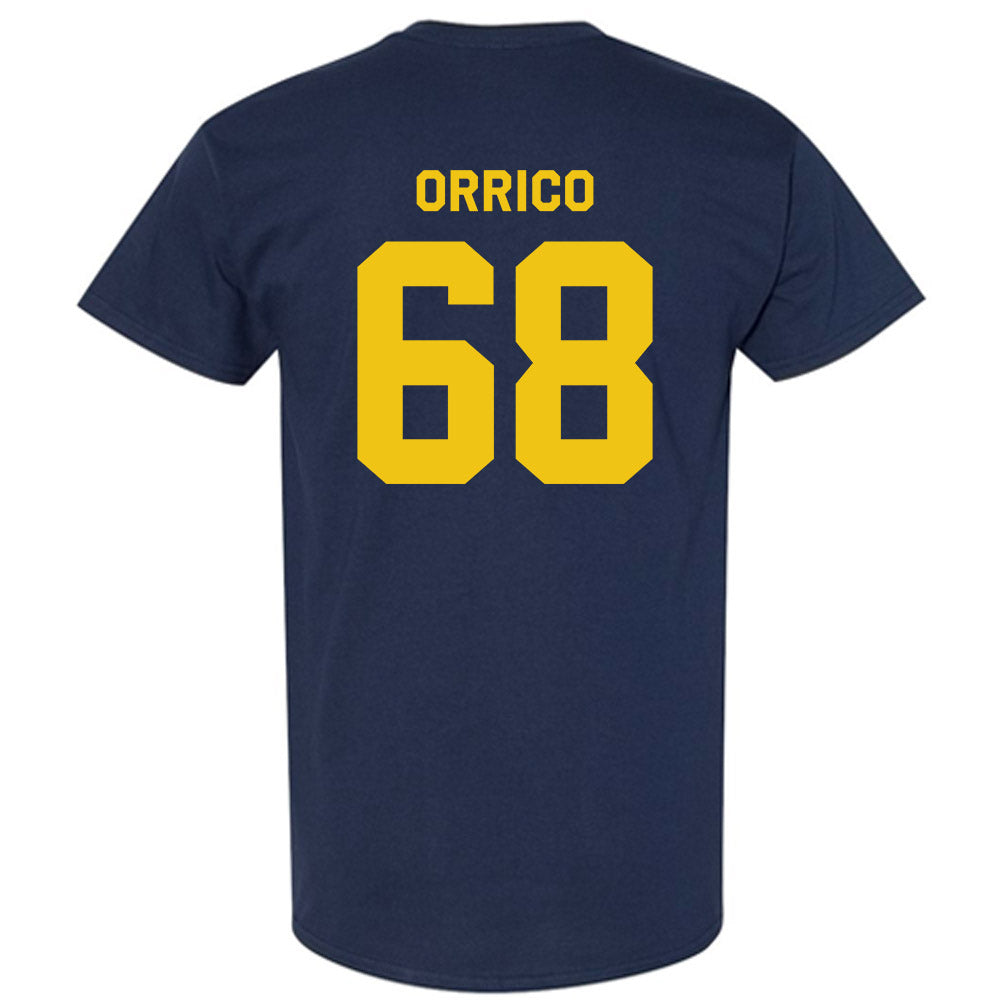Michigan - NCAA Men's Ice Hockey : Josh Orrico - Classic Shersey T-Shirt-1