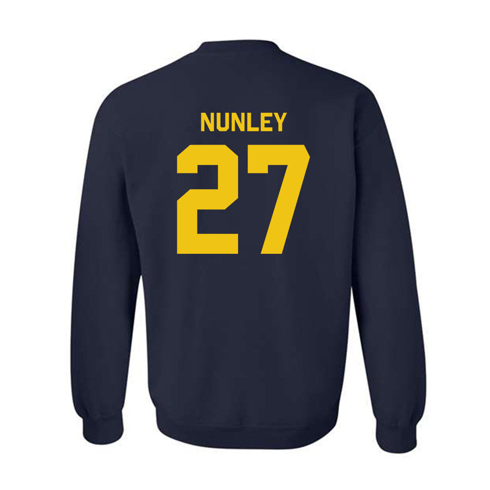 Michigan - NCAA Football : Ernest Nunley - Classic Shersey Crewneck Sweatshirt-3