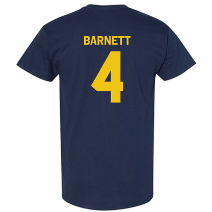 Michigan - NCAA Men's Ice Hockey : Asher Barnett - Classic Shersey T-Shirt-1