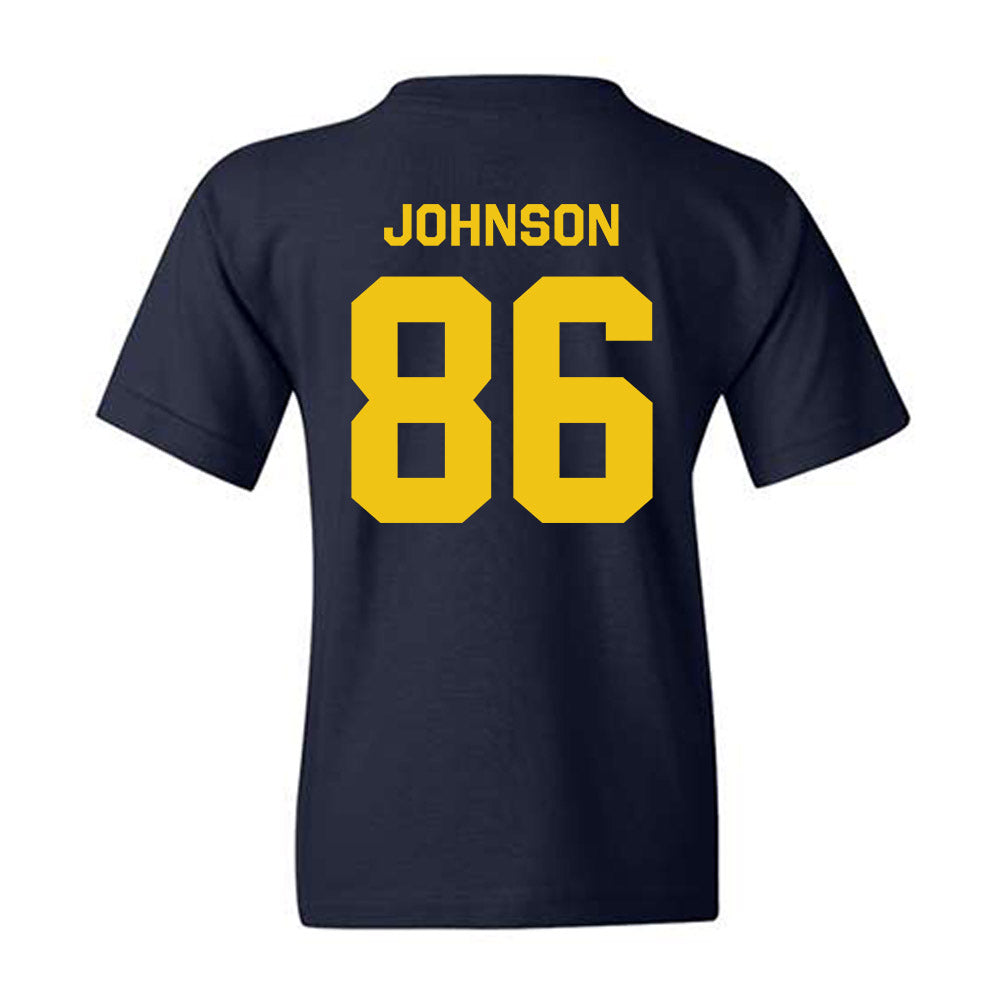 Michigan - NCAA Football : Travis Johnson - Classic Shersey Youth T-Shirt-3