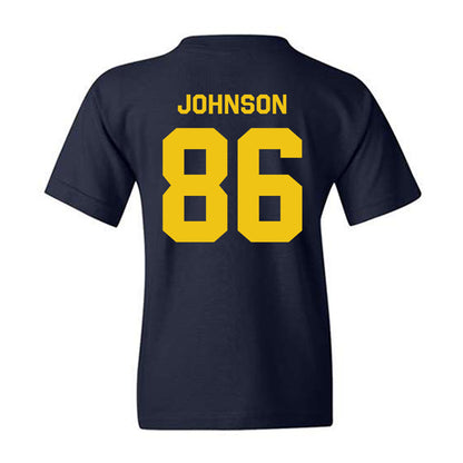 Michigan - NCAA Football : Travis Johnson - Classic Shersey Youth T-Shirt-3