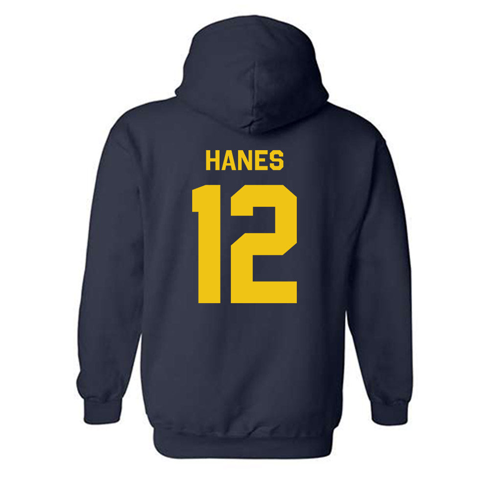 Michigan - NCAA Women's Volleyball : Jenna Hanes - Classic Shersey Hooded Sweatshirt-1