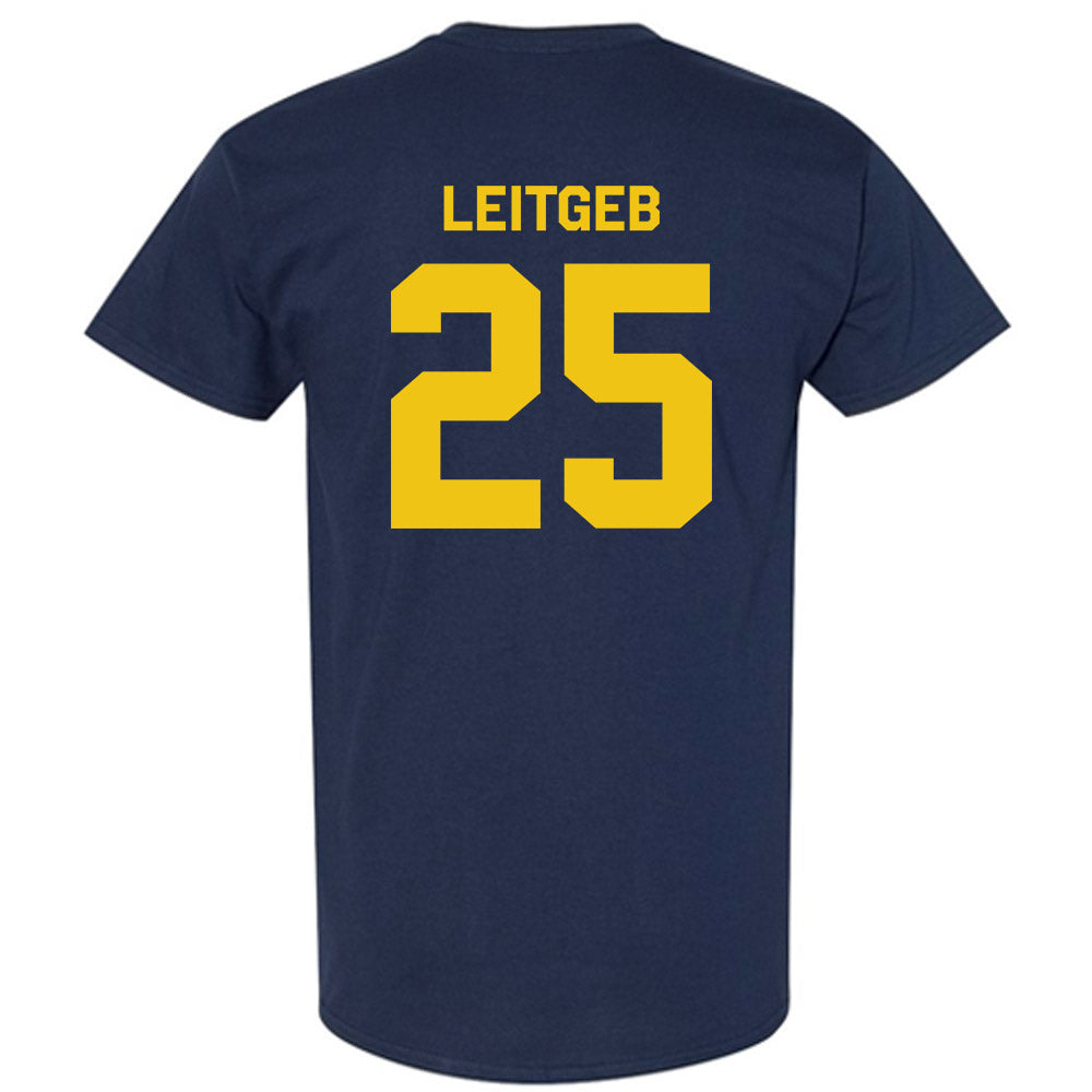Michigan - NCAA Baseball : Brock leitgeb - Classic Shersey T-Shirt-1