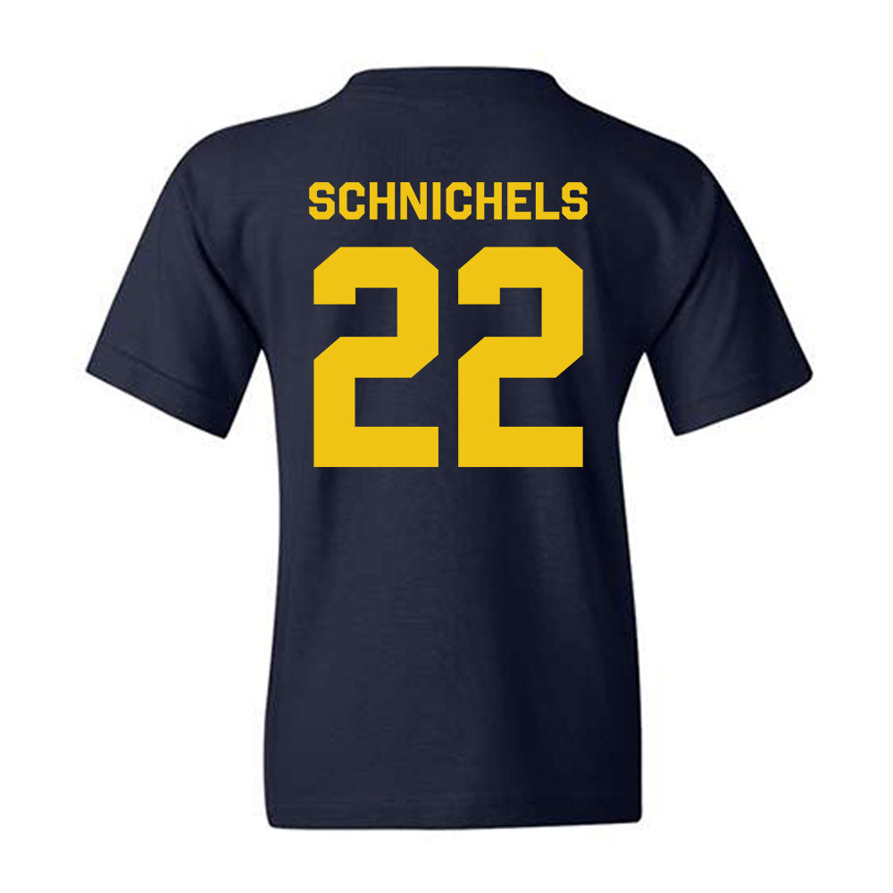 Michigan - NCAA Women's Volleyball : Sydney Schnichels - Classic Shersey Youth T-Shirt-1