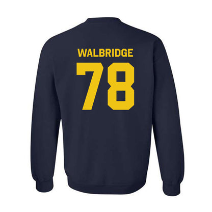 Michigan - NCAA Football : Marky Walbridge - Classic Shersey Crewneck Sweatshirt-3