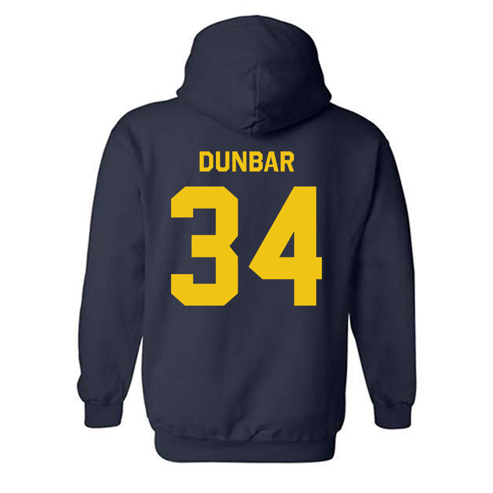 Michigan - NCAA Women's Basketball : Aaiyanna Dunbar - Classic Shersey Hooded Sweatshirt-1