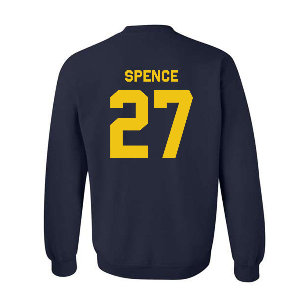 Michigan - NCAA Men's Ice Hockey : Malcolm Spence - Classic Shersey Crewneck Sweatshirt-1