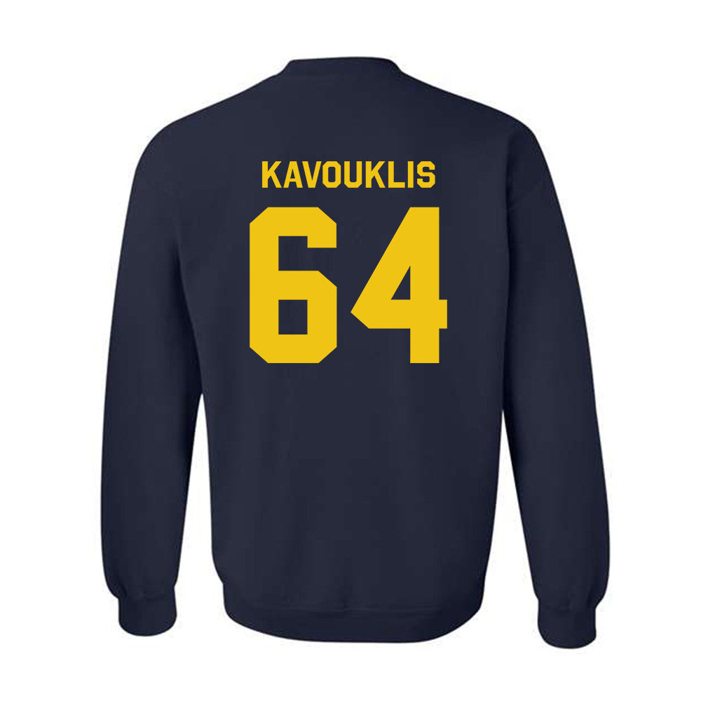 Michigan - NCAA Football : James Kavouklis - Classic Shersey Crewneck Sweatshirt-1