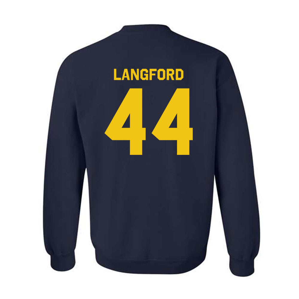 Michigan - NCAA Softball : Indiana Langford - Classic Shersey Crewneck Sweatshirt-3