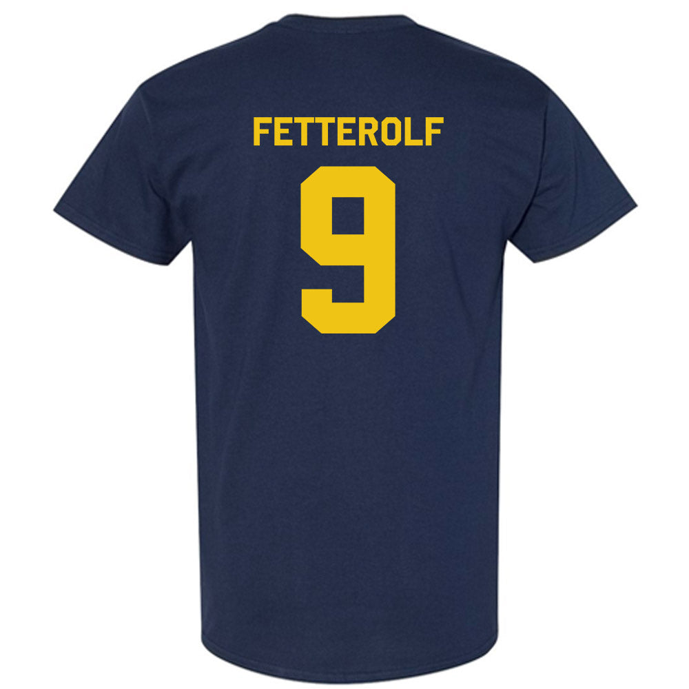 Michigan - NCAA Women's Lacrosse : Jane Fetterolf - Classic Shersey T-Shirt-1