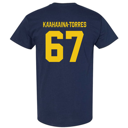 Michigan - NCAA Football : Houston Ka'aha'aina-Torres - Classic Shersey T-Shirt-3