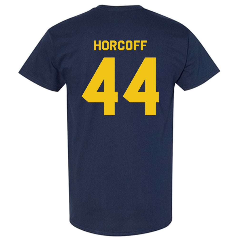 Michigan - NCAA Men's Ice Hockey : Will Horcoff - Classic Shersey T-Shirt-1