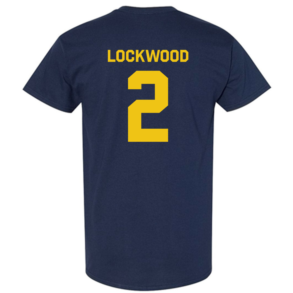 Michigan - NCAA Men's Lacrosse : Bo Lockwood - Classic Shersey T-Shirt-3
