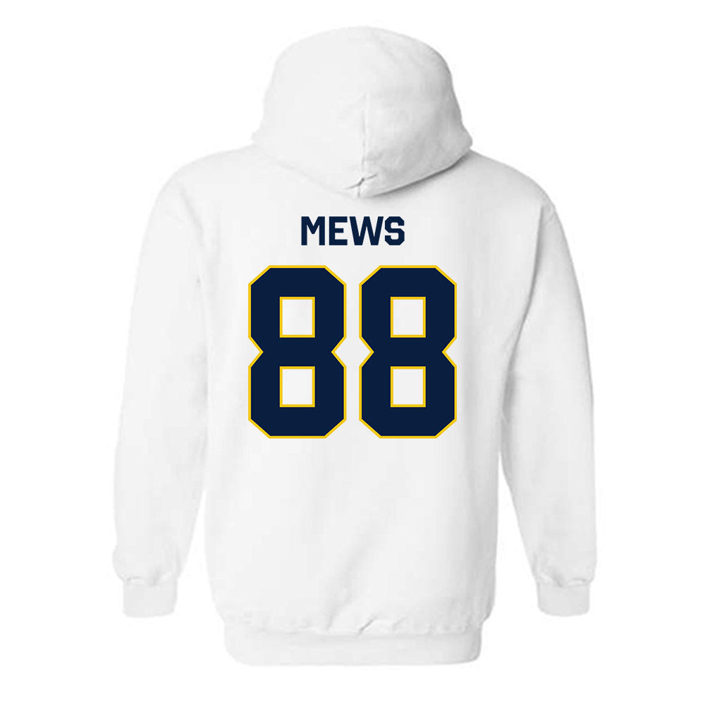 Michigan - NCAA Men's Ice Hockey : Henry Mews - Classic Shersey Hooded Sweatshirt-1