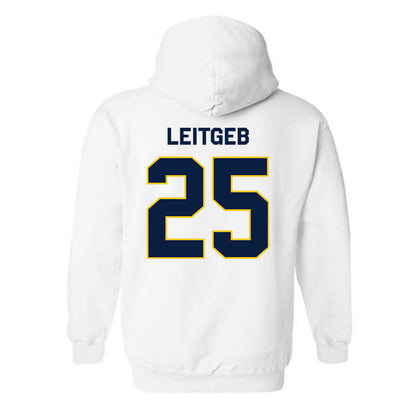 Michigan - NCAA Baseball : Brock leitgeb - Classic Shersey Hooded Sweatshirt-1