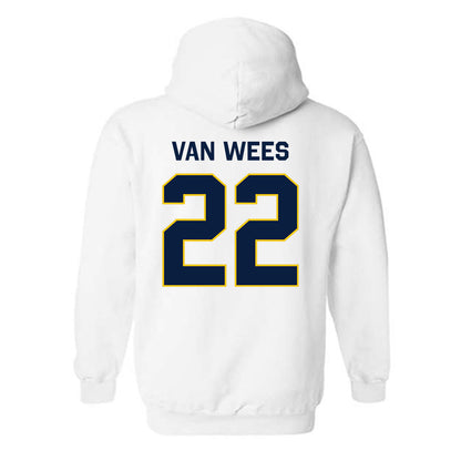 Michigan - NCAA Women's Lacrosse : Truus van Wees - Classic Shersey Hooded Sweatshirt-1