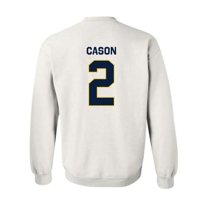 Michigan - NCAA Men's Basketball : Lorenzo Cason - Classic Shersey Crewneck Sweatshirt-2