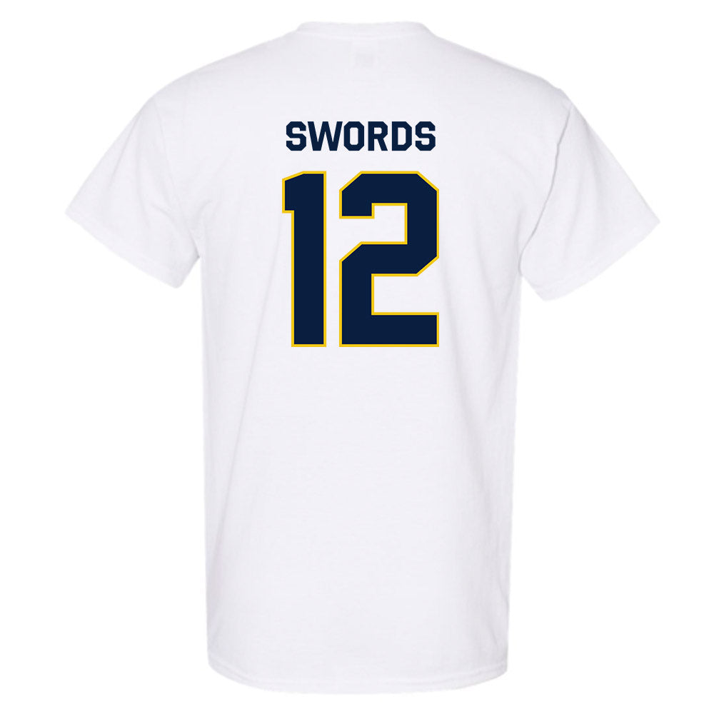 Michigan - NCAA Women's Basketball : Syla Swords - Classic Shersey T-Shirt-1