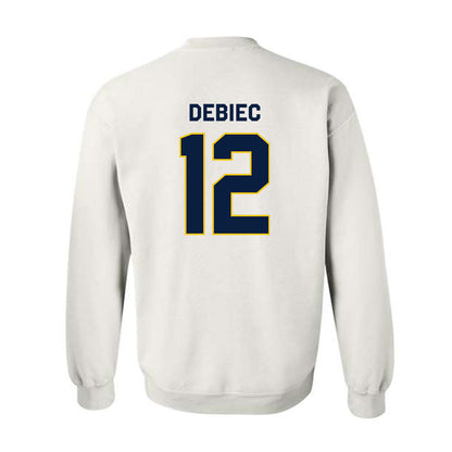 Michigan - NCAA Baseball : Max Debiec - Classic Shersey Crewneck Sweatshirt-2