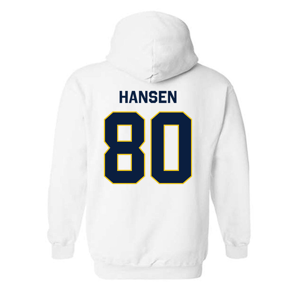 Michigan - NCAA Football : Hogan Hansen - Classic Shersey Hooded Sweatshirt-1